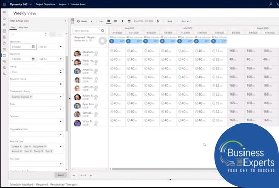 Microsoft Dynamics 365 Project Operations Services