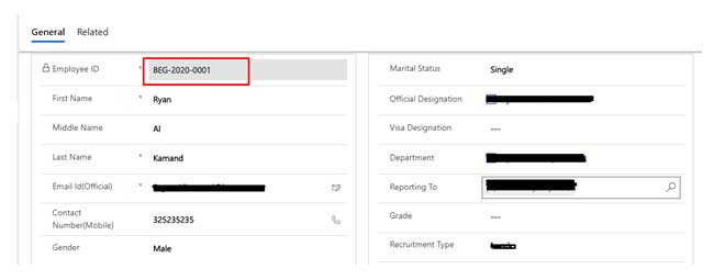 Easily configure auto number