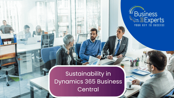 Sustainability in Dynamics 365 Business Central