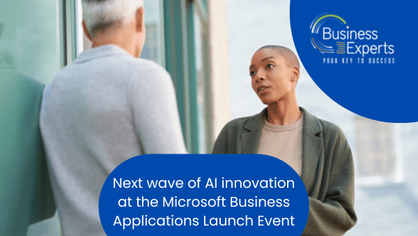 AI innovation at the Microsoft Business Applications Launch Event