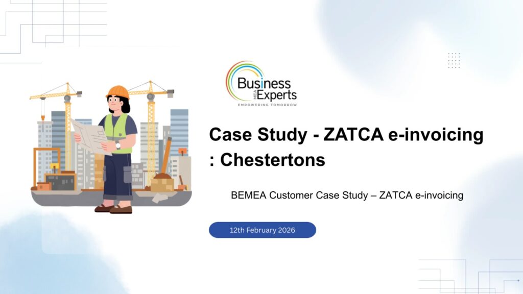 Case Study - ZATCA e-invoicing Chestertons