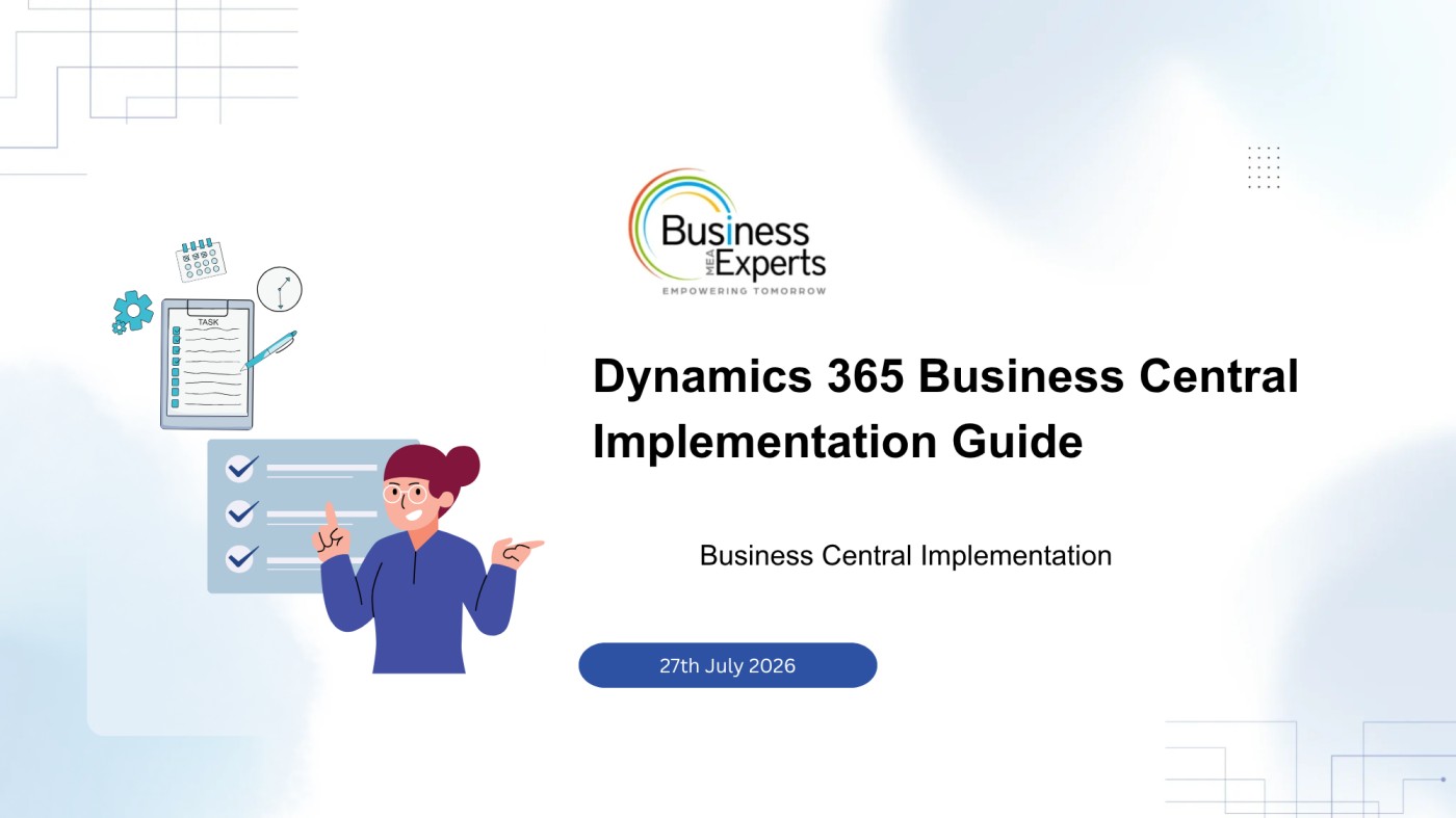Dynamics 365 Business Central Implementation Guide